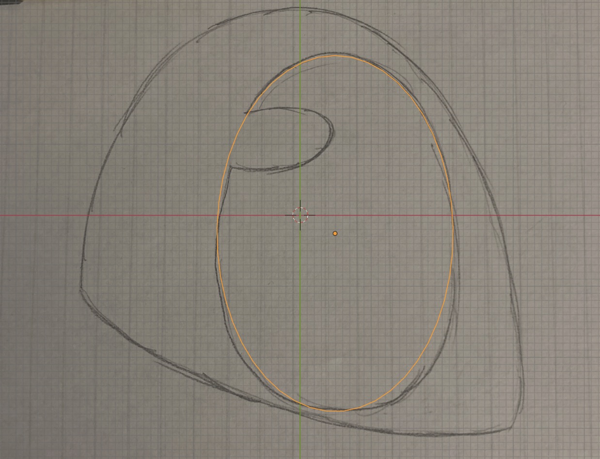 Der Kreis ist jetzt ein Oval