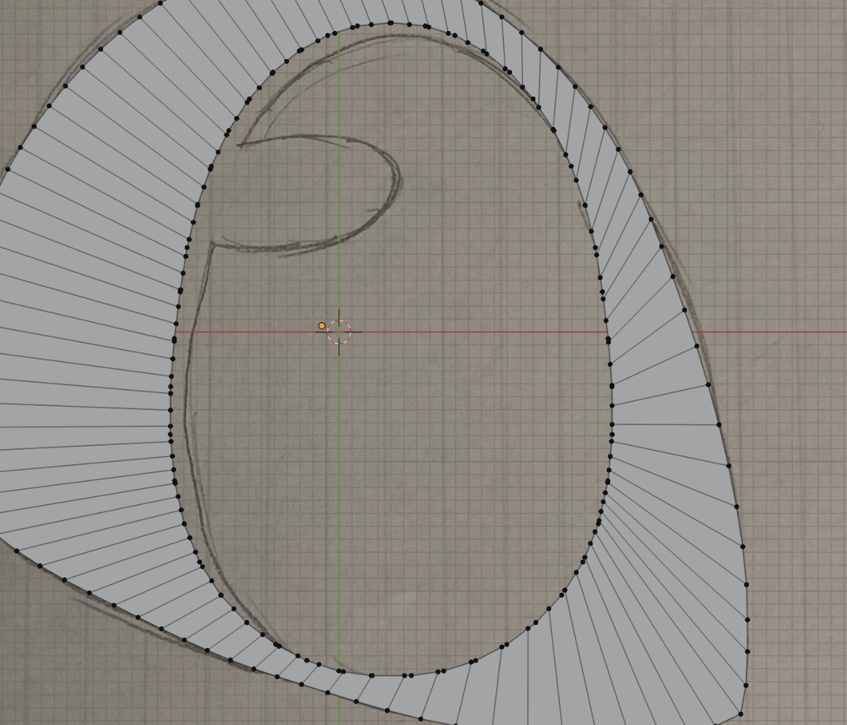 Der Boolean-Modifier wird angewendet