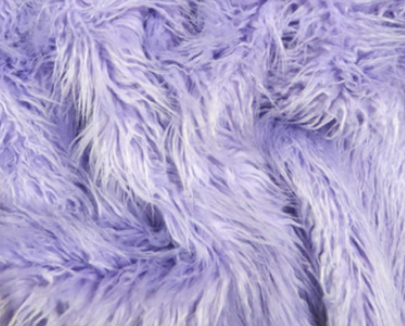 Lavendelfarbenes Mongolian von Big Z Fabric