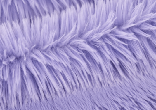Lavendelfarbenes Dreamy Fur von Shannon Fabrics