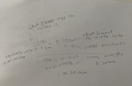 Mathematik für eine einfache Proportion zur Berechnung der aktuellen Wandstärke